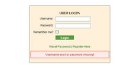 Thumbnail USER LOGIN AND REGSITRATION SCRIPT